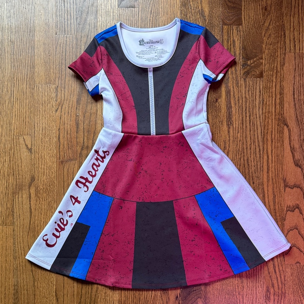 Disney Descendants Evie Dress with Blue and Red Accents- see description SMALL